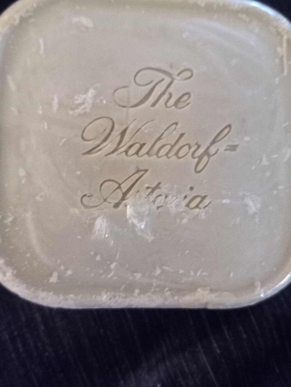 Vintage Waldorf Astoria Luxury Soap
